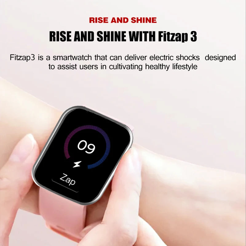 Electric Shock Clock Smart Watch Shock Clock Wake-up Alarm Clock Self-Discipline Early Pulse Anti-Fatigue