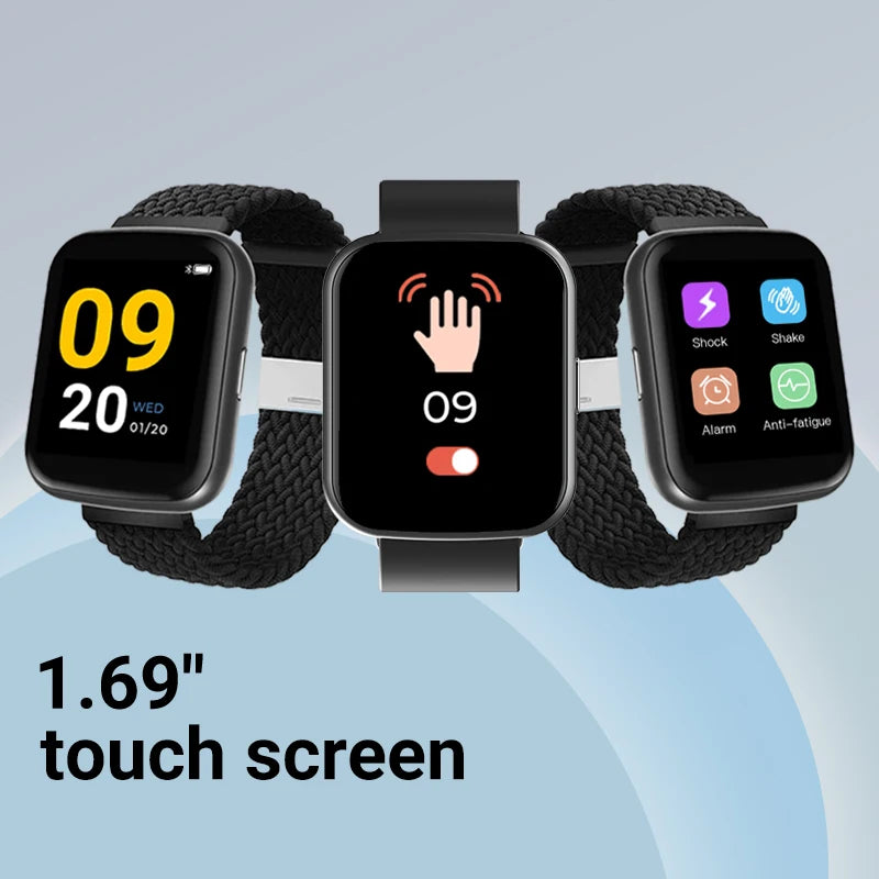 Electric Shock Clock Smart Watch Shock Clock Wake-up Alarm Clock Self-Discipline Early Pulse Anti-Fatigue