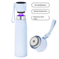 Smart UVC Self Cleaning Water Bottle with Temperature Display Drink Reminder 316 Stainless Steel Vacuum Flask for Travel Office