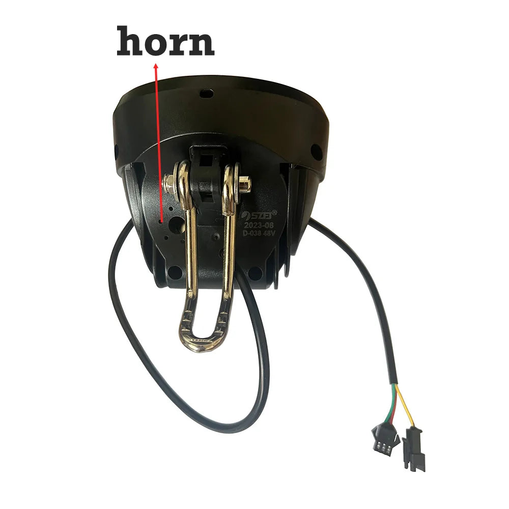 Electric Bike LED Headlight Kit, Front and Rear Lamp, Motorcycles Accessories, Universal, 36V, 48V, 52V, 72V, 80V